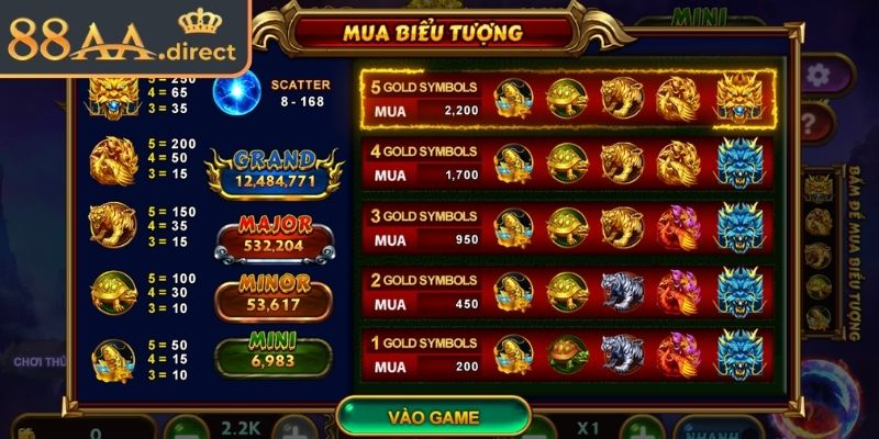 Hướng dẫn chi tiết cách chơi Kho Báu Tứ Linh cho người mới