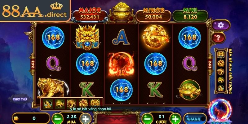 Hướng dẫn tham gia Kho Báu Tứ Linh tại 88AA